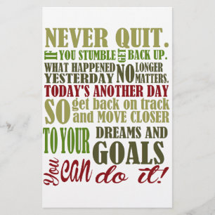 Motivational: Never Quit