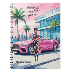 Motivational Notebook for Black Women