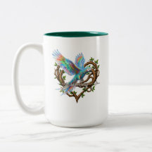 Motivational Parrot Mug- Soaring