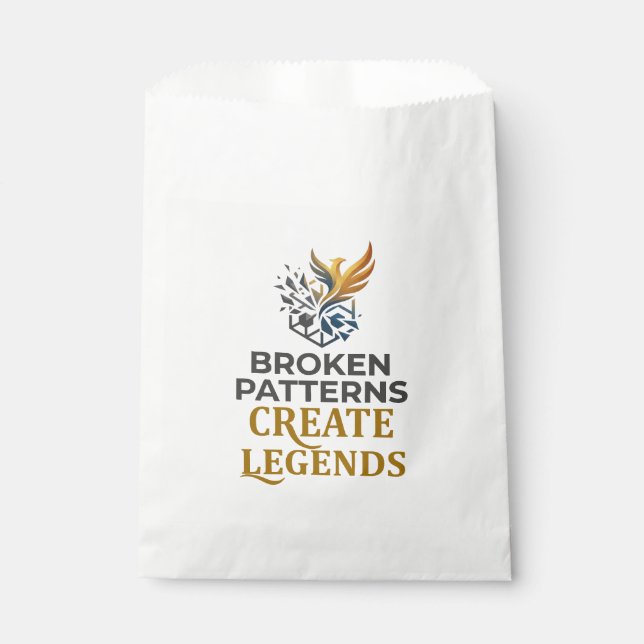  Motivational Phoenix Favour Bag  Description (Front)