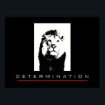 Motivational Pop Art Lion Poster Print<br><div class="desc">Roaring Lion Digital Artwork - Lion Head Computer Animal Art - College Pop Art - Wild Big Cats Computer Images</div>