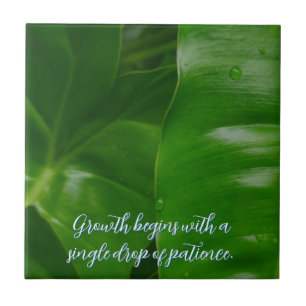 Motivational positive customizable tile