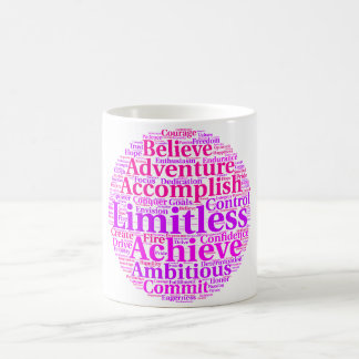 Motivational/Positive Word Coffee Cup