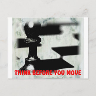Motivational Post Card From Chess World