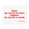 Motivational Postcard about Friendship