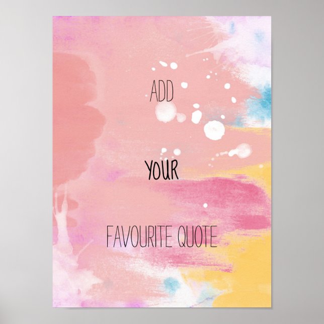 Motivational poster (Front)