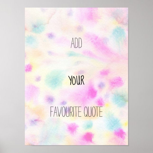 Motivational poster (Front)