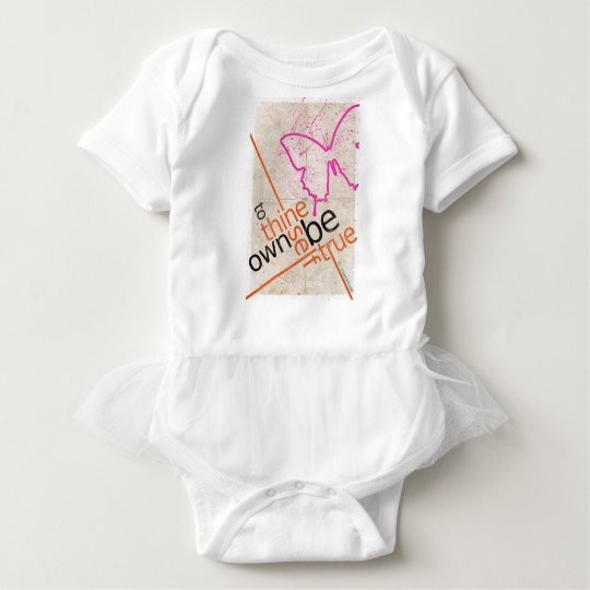 Motivational Poster Baby Bodysuit