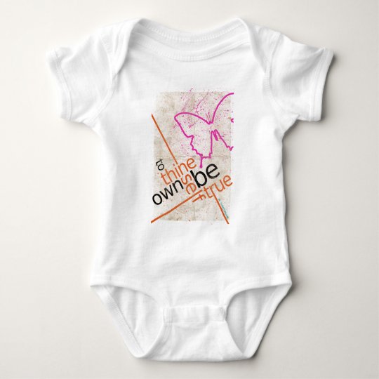 Motivational Poster Baby Bodysuit