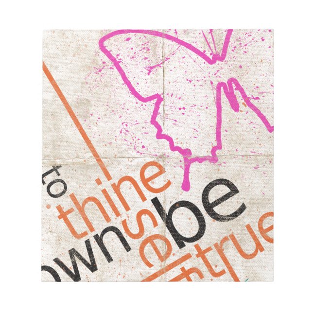 Motivational Poster Notepad (Front)