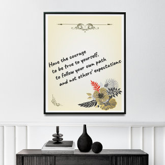 Motivational Poster, Positive Affirmation,  Poster