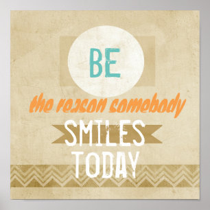 motivational poster quote vintage style design