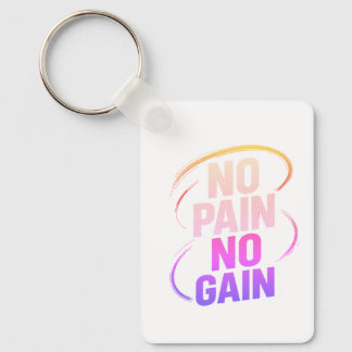– Motivational Quote Accessory for Fitness & Focus Keychain