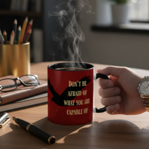 Motivational Quote Eagle Power Affirmations Coffee Mug