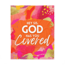 Motivational Quote Inspirational Abstract Blanket