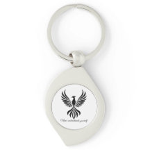 Motivational Quote Keychain