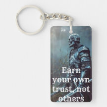 Motivational Quote Keyring | Positive Gift for Fri