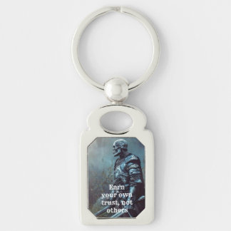 Motivational Quote Keyring | Positive Gift for Fri
