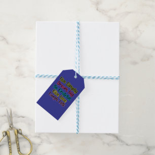 Motivational Quote Live Simply Dream Give Love Gift Tags