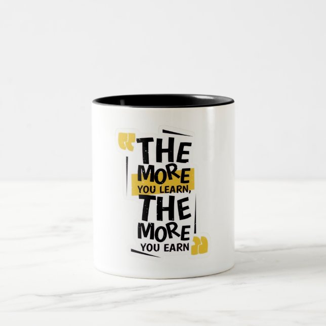 Motivational Quote Mug  (Center)
