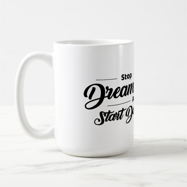  Motivational Quote Mug with Eagle (Left)