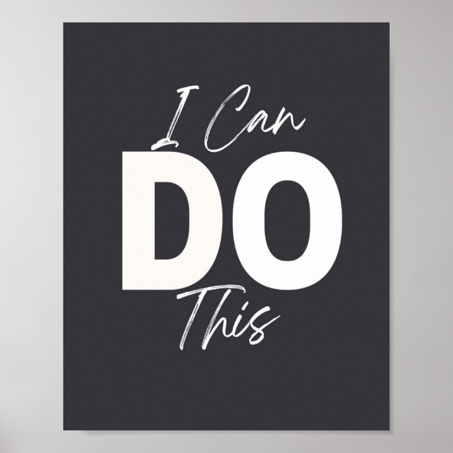 Motivational quote Poster (Front)