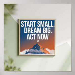 Motivational Quote Poster