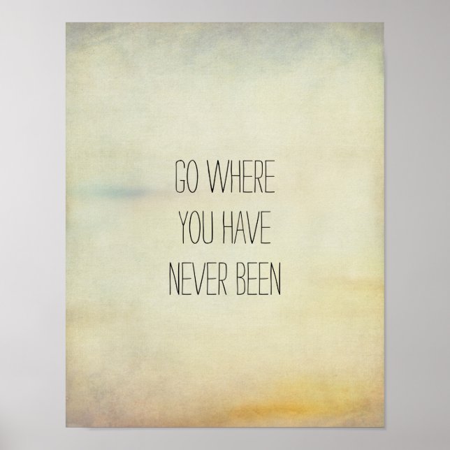 motivational quote poster vintage style (Front)