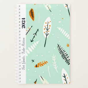 MOTIVATIONAL QUOTE SIMPLE CLASSIC BOHO PATTERN  PLANNER