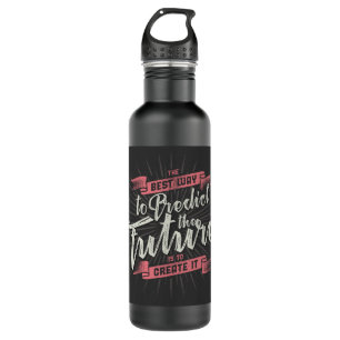 Motivational Quote Stainless Steel Water Bottle