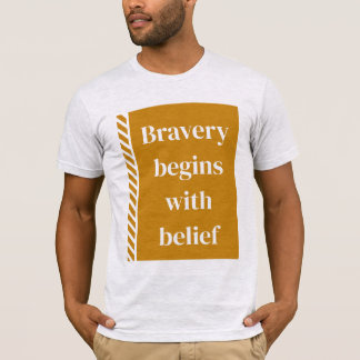 Motivational quote T shirt for men