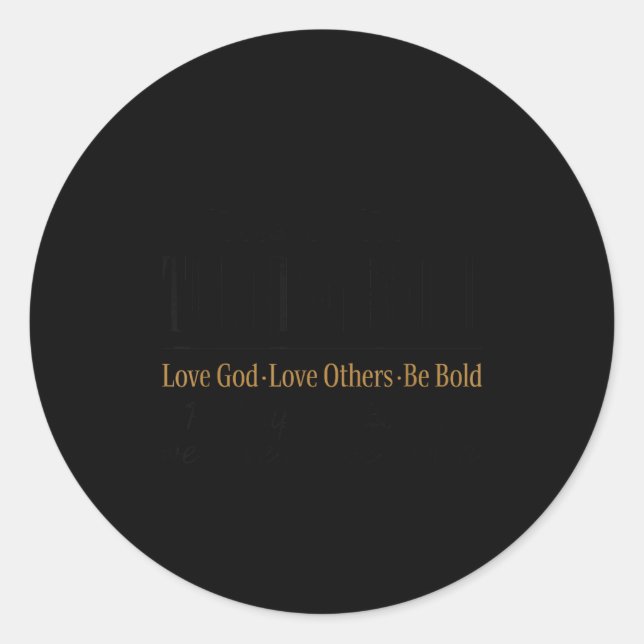 Motivational Quote This Is The Turning Int  Classic Round Sticker (Front)