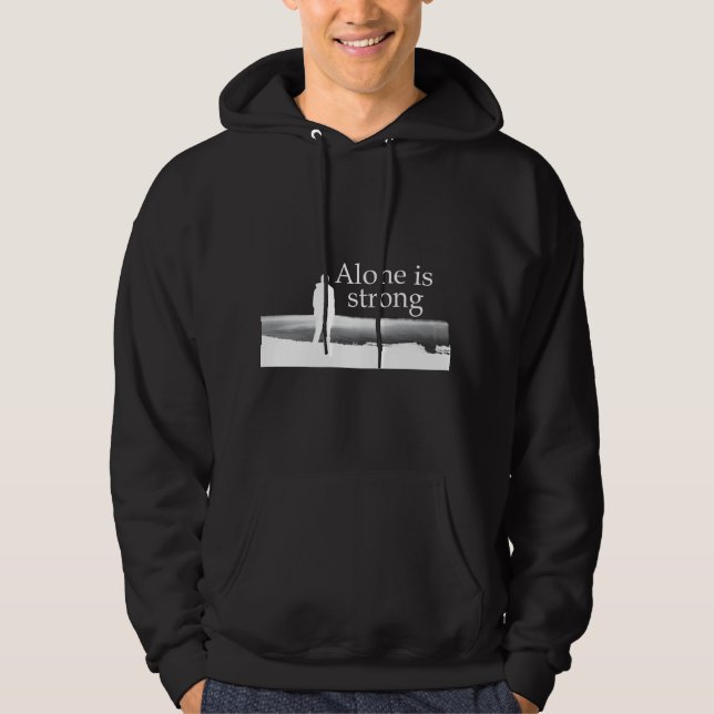 Motivational quotes about life positive slogan hoodie (Front)