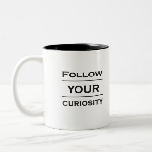 Motivational quotes about life Two-Tone coffee mug