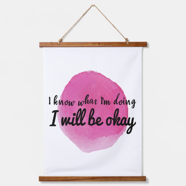 motivational quotes for self care  hanging tapestry (Front)