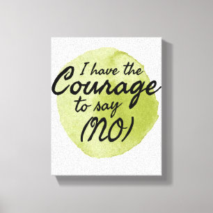Motivational quotes for self love canvas print