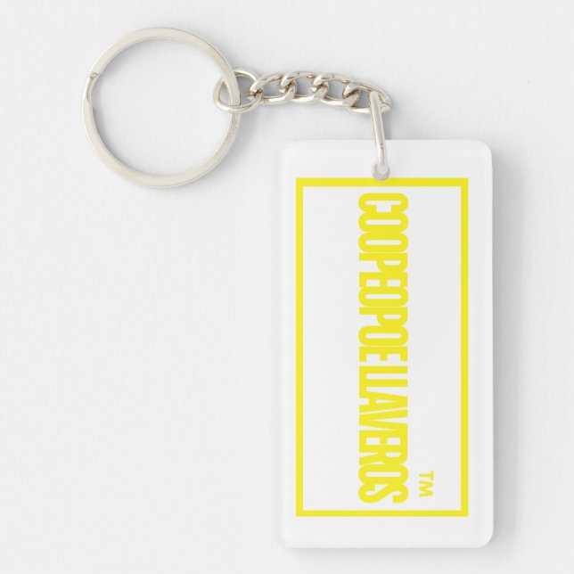 motivational quotes  keychain (Front)