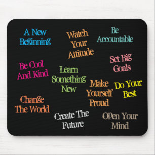 Motivational Quotes - Mouse Pad