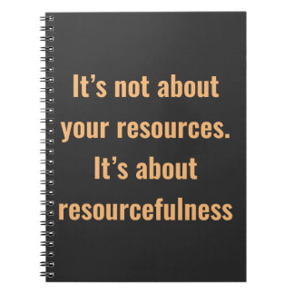 Motivational Quotes On Spiral Photo Notebook