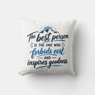 Motivational Quotes Throw Pillow