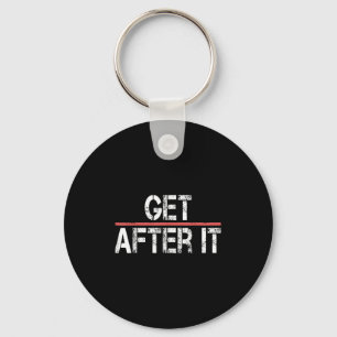 Motivational Shirt-funny Gym Outfit Workout Tee Ge Keychain