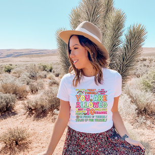 Motivational Shirt, Positive Message T-Shirt