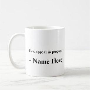 Motivational Slogan Customized Typographical Coffee Mug