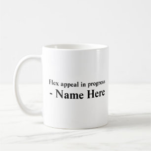 Motivational Slogan Personalized Typographical Coffee Mug