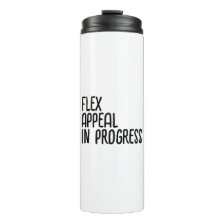 Motivational Slogan Thermal Tumbler
