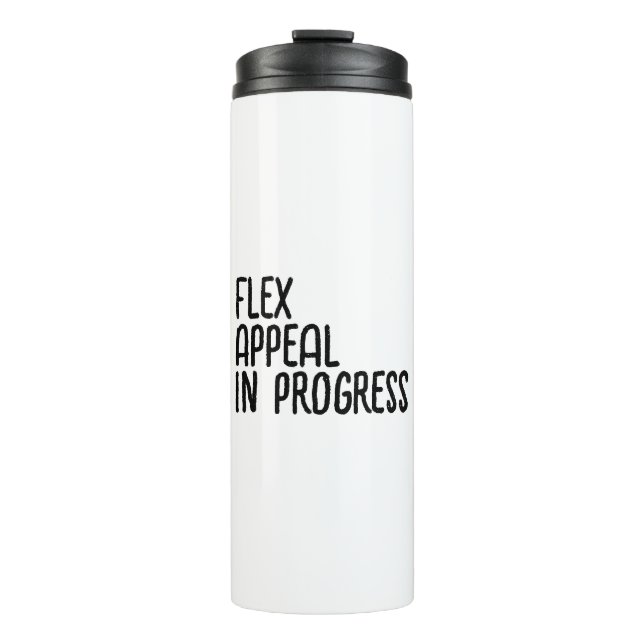 Motivational Slogan Thermal Tumbler (Front)