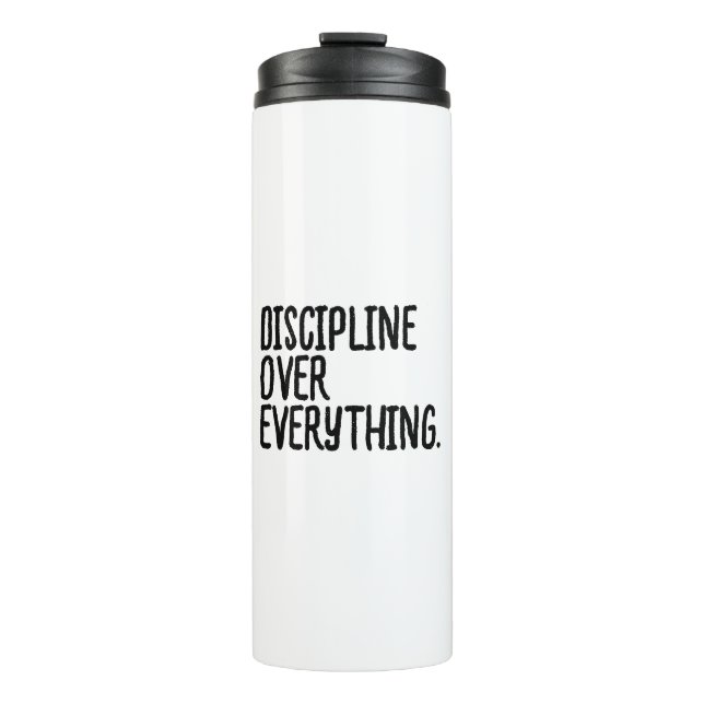 Motivational Slogan Thermal Tumbler (Front)