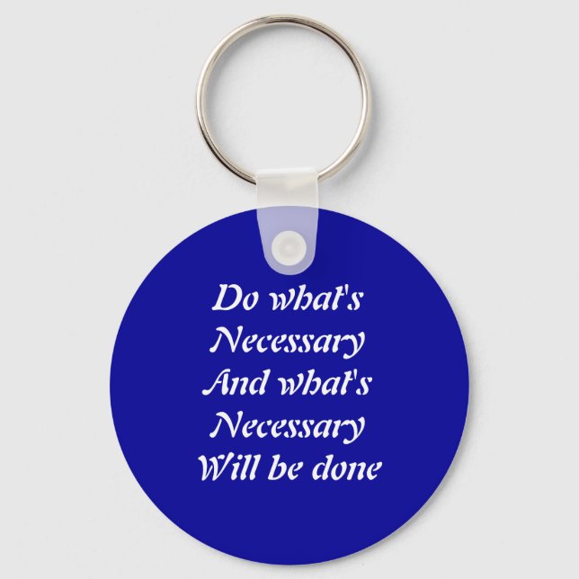 Motivational slogans keychain (Front)