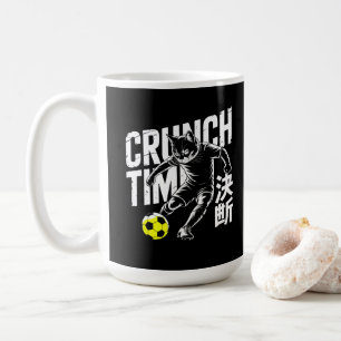 Motivational Soccer Cat Gift for Teammates & Coach Coffee Mug
