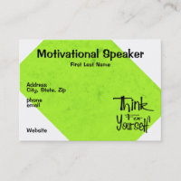 Motivational Speaker